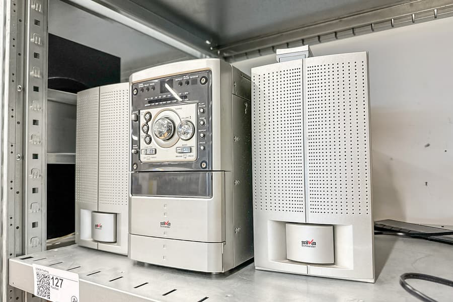 Stereo Anlage Silva Schneider, 3-teilig